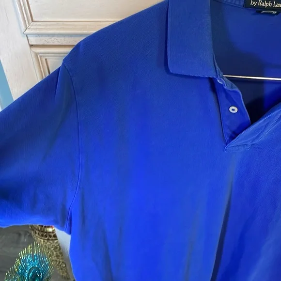 Men’s polo, Ralph, Lauren XL 2 button golf polo orange horse - Picture 4 of 6